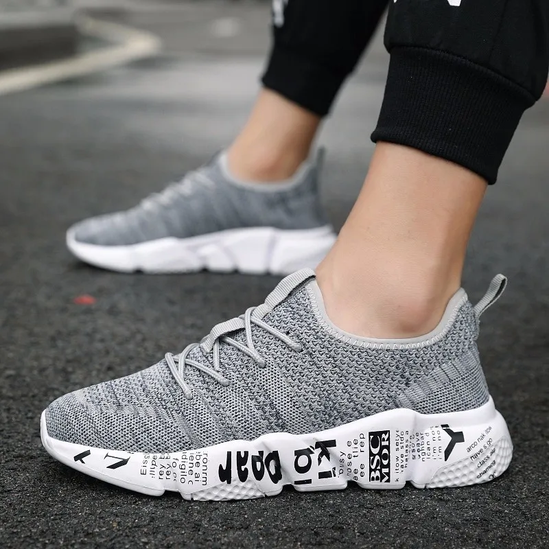 2019 мужская повседневная обувь Дышащие Модные кроссовки Мужская Tenis Masculino zapatos hombre
