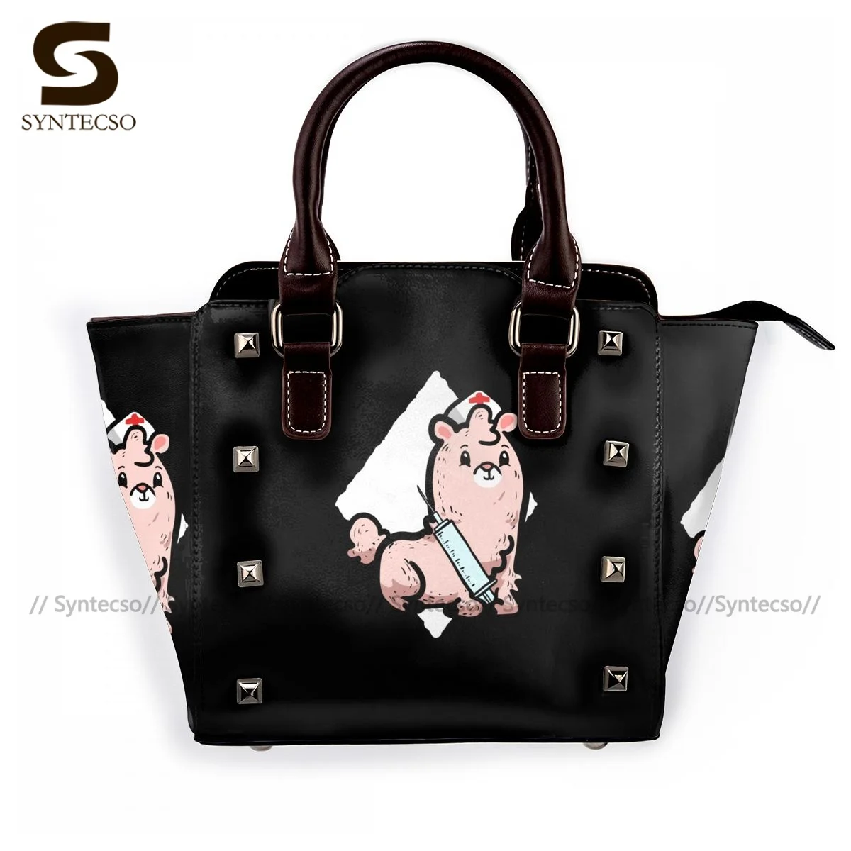 Alpaca Shoulder Bag Work Leather Handbag Female Fashion Funny Bags 
Alpaca Shoulder Bag Work Leather Handbag Female Fashion Funny Bags
