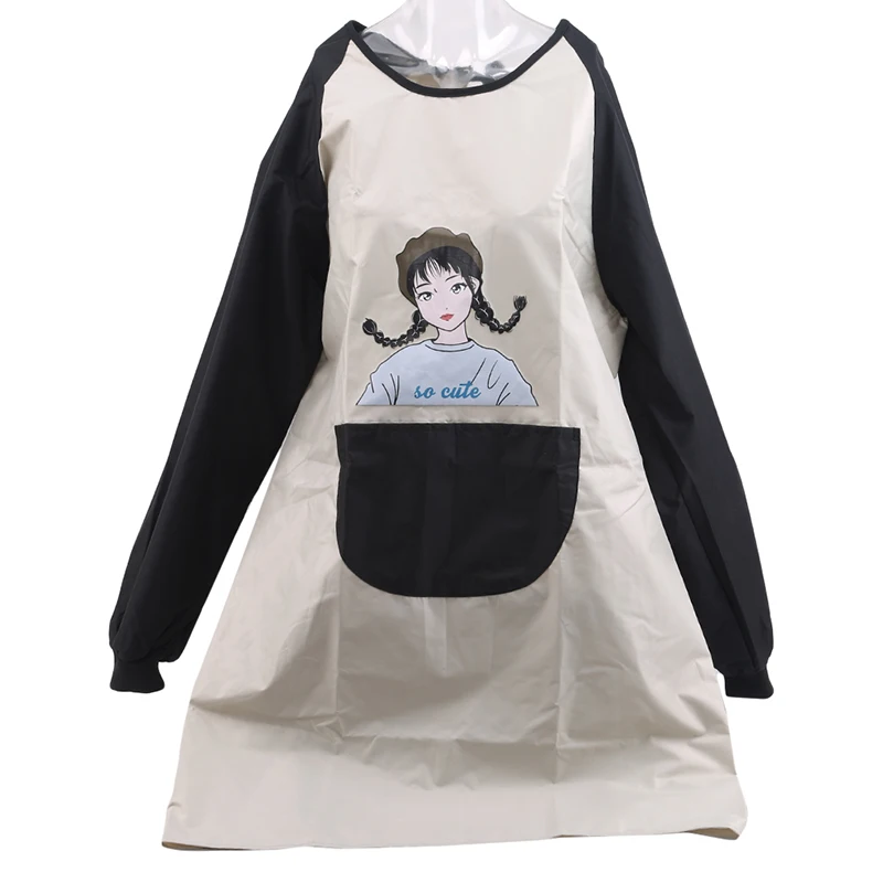 Cute Japanese Apron Long-Sleeved Home Kitchen Waterproof And Oil-Proof Fashion Gown Kitchen Cooking Apron
Cute Japanese Apron Long-Sleeved Home Kitchen Waterproof And Oil-Proof Fashion Gown Kitchen Cooking Apron