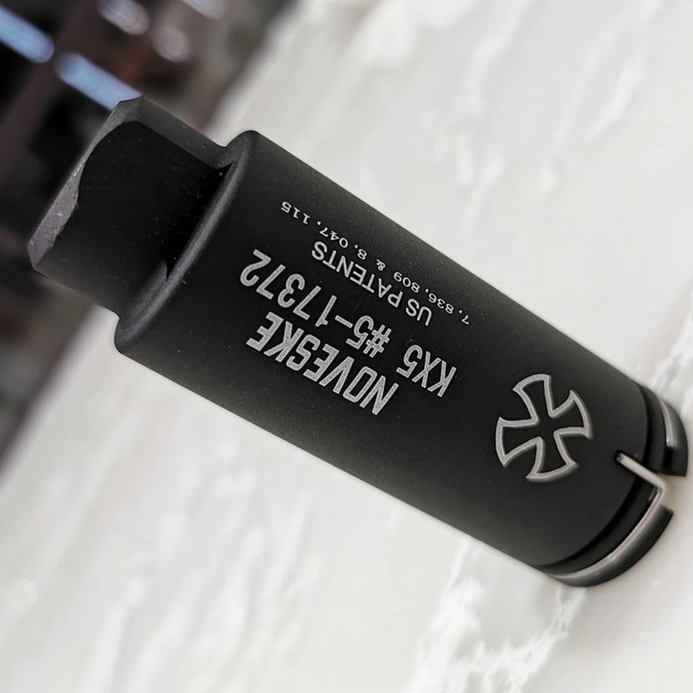 New 14MM Reverse Tooth Fire-Breathing Pig 9Th, 10Th Generation 416 Compensator Reaming Metal Flash Hider Decoration Accessories
New 14MM Reverse Tooth Fire-Breathing Pig 9Th, 10Th Generation 416 Compensator Reaming Metal Flash Hider Decoration Accessories