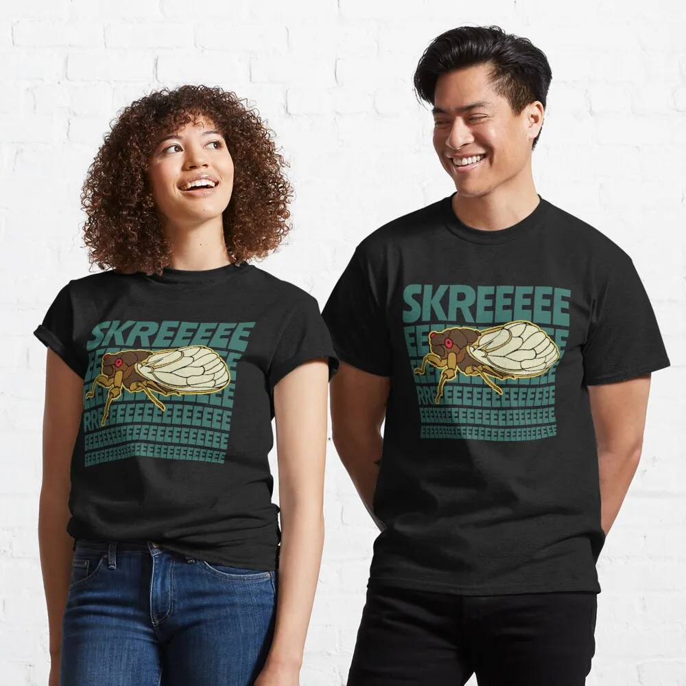 Tops T Shirt Women Funny Cicada Brood X 2021 Cicada Noise Skreeeeee Classic T-Shirt
Tops T Shirt Women Funny Cicada Brood X 2021 Cicada Noise Skreeeeee Classic T-Shirt