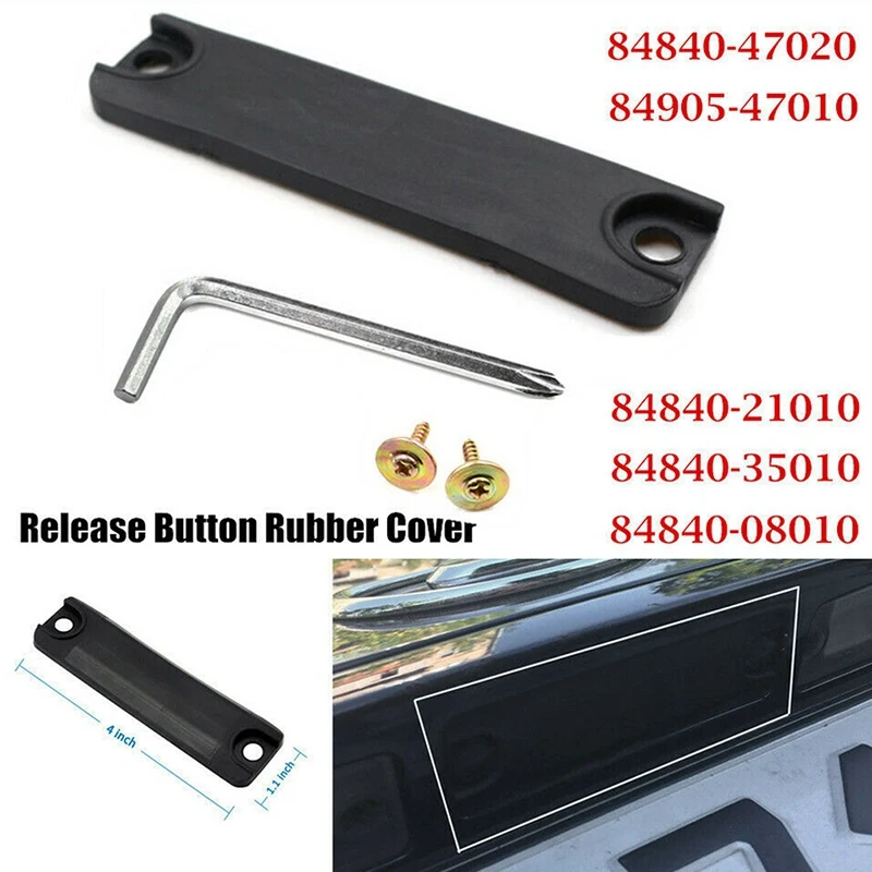 Крышка переключателя задней двери люка для Toyota Prius 4Runner Scion Camry, Lexus, комплект для фиксации разблокировки двери багажника 84840-21010
Крышка переключателя задней двери люка для Toyota Prius 4Runner Scion Camry, Lexus, комплект для фиксации разблокировки двери багажника 84840-21010