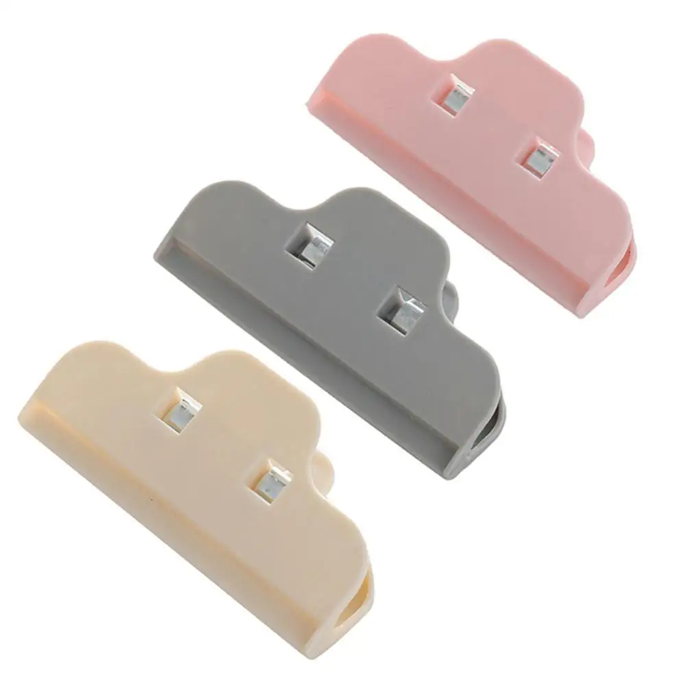 Food Storage Bag Sealing Clip Plastic Snack Bags Sealer Clamp For Tea Coffee Milk Powder Bread Kitchen Accessory Portable 
Food Storage Bag Sealing Clip Plastic Snack Bags Sealer Clamp For Tea Coffee Milk Powder Bread Kitchen Accessory Portable