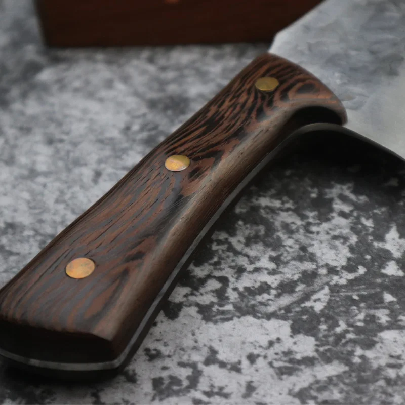 7.5 Inch Handmade Knife 5Cr15MoV High Carbon Steel Anti-Stick Veins Forged Cleaver Slicing Kitchen Knives Meat And Poultry Tools
7.5 Inch Handmade Knife 5Cr15MoV High Carbon Steel Anti-Stick Veins Forged Cleaver Slicing Kitchen Knives Meat And Poultry Tools