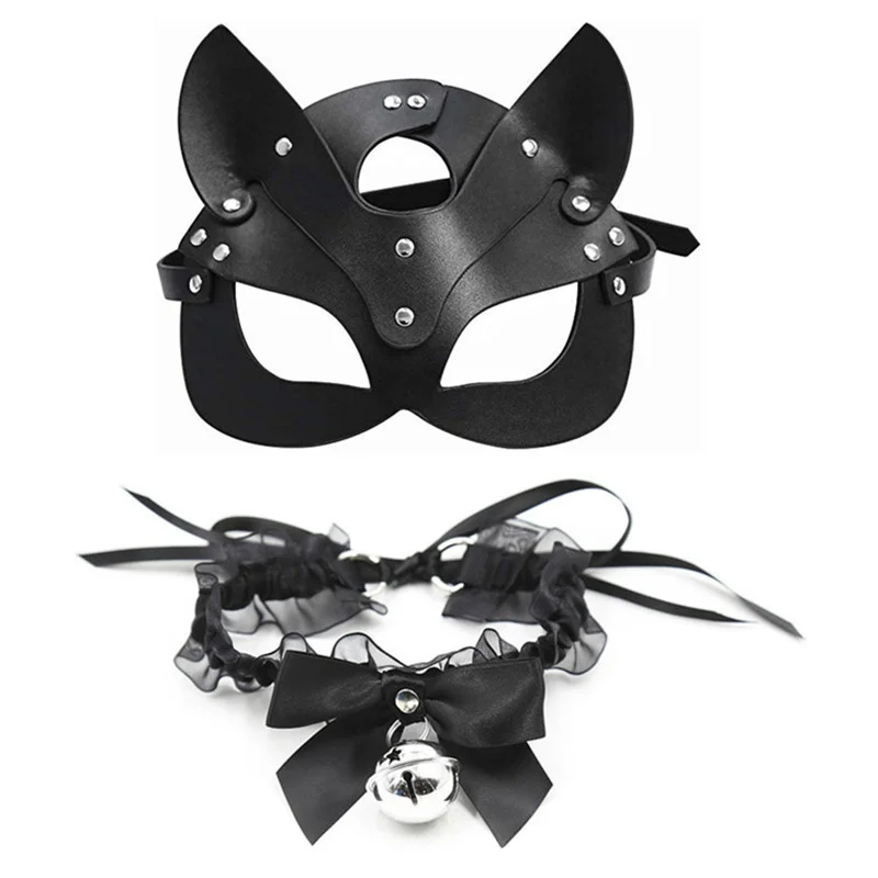 Sexy erotic Women Mask Half Eyes Cosplay Face Cat Leather Mask Halloween Party Cosplay Mask Masquerade Ball Fancy Masks
Sexy erotic Women Mask Half Eyes Cosplay Face Cat Leather Mask Halloween Party Cosplay Mask Masquerade Ball Fancy Masks