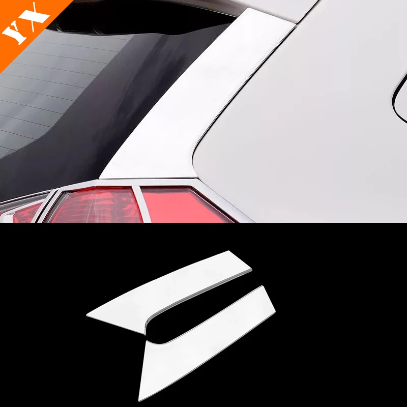 2pcs Stainless steel For Nissan X-trail Xtrail T32 Rogue 2014 15 16 17 2018 Car Rear window pillar Spoilers Wings Cover Trim
2pcs Stainless steel For Nissan X-trail Xtrail T32 Rogue 2014 15 16 17 2018 Car Rear window pillar Spoilers Wings Cover Trim