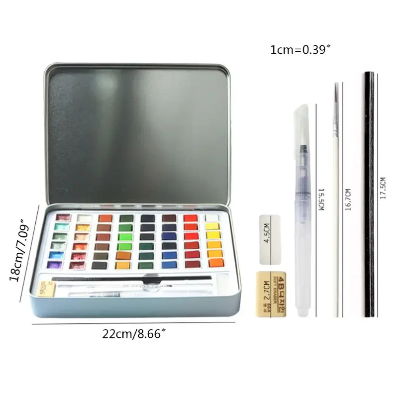 Free shipping 36/48 Colors Solid Watercolor Paint Set Hand-painted Painting Pigment Artist Art Supplies for Children Beginners
Free shipping 36/48 Colors Solid Watercolor Paint Set Hand-painted Painting Pigment Artist Art Supplies for Children Beginners