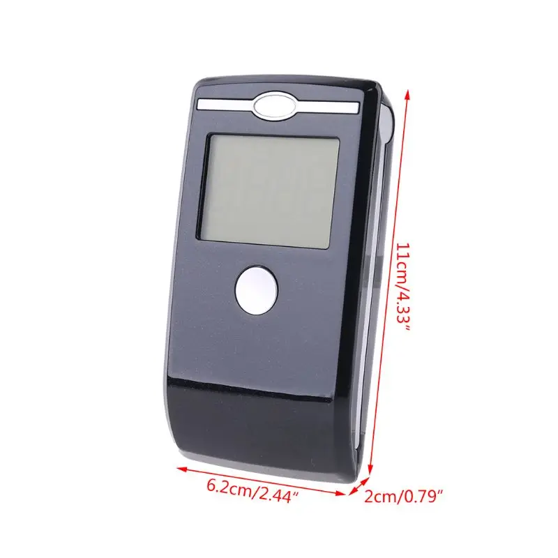 Digital Breath Alcohol Tester Portable Breathalyzer with LCD Display with 4 Mouthpieces 94PC
Digital Breath Alcohol Tester Portable Breathalyzer with LCD Display with 4 Mouthpieces 94PC