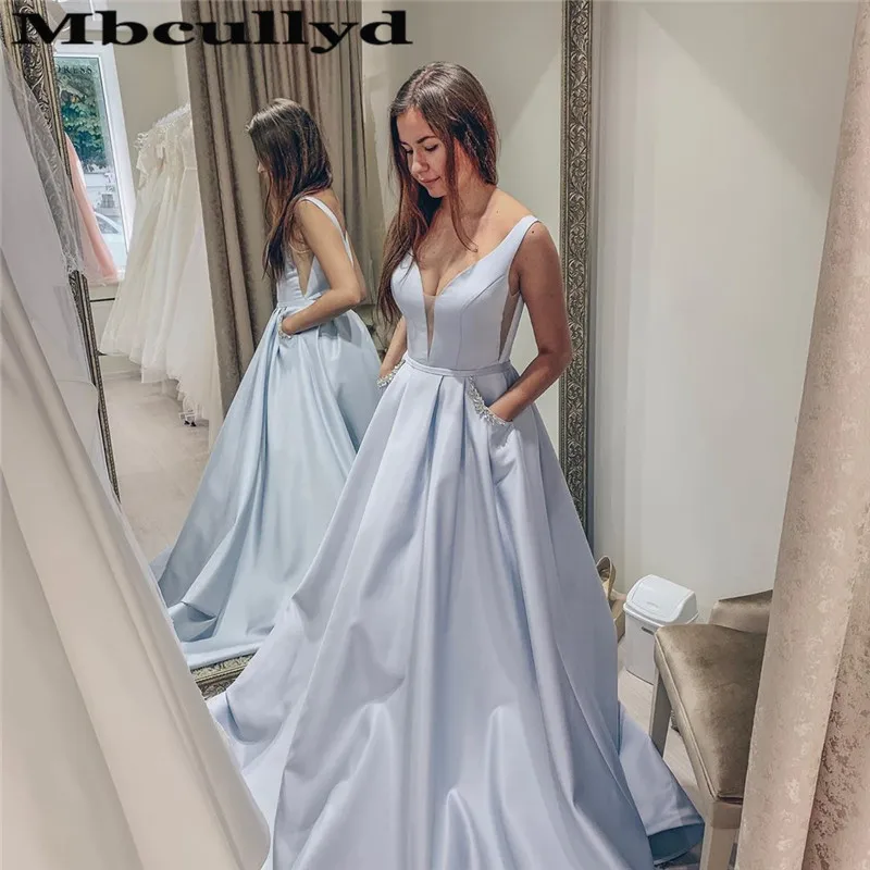 Mbcullyd Lxurury Beads Long Evening Dresses 2020 With Pocket A Line Prom Dress vestidos de fiesta largos elegantes de gala
Mbcullyd Lxurury Beads Long Evening Dresses 2020 With Pocket A Line Prom Dress vestidos de fiesta largos elegantes de gala
