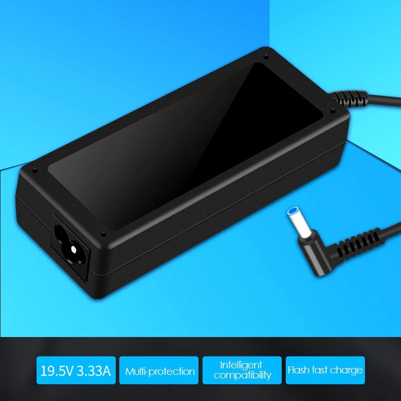 65W Laptop Charger Suitable for HP Laptop Power Supply 19.5V3.33A Laptop Charger Blue Port Power Adapter
65W Laptop Charger Suitable for HP Laptop Power Supply 19.5V3.33A Laptop Charger Blue Port Power Adapter