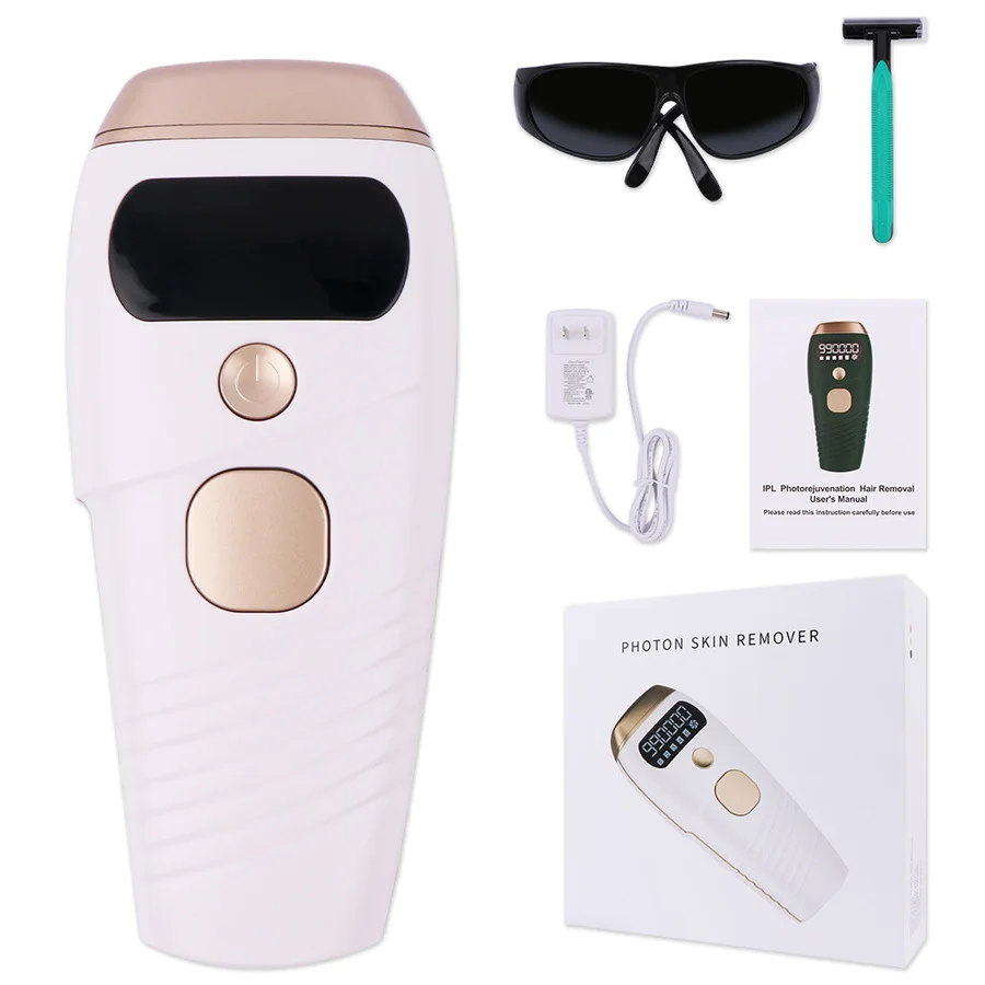 990000 Flashes Ipl Laser Epilator Painless Depilador Eletrico Flawless Permanent Hair Removal Laser Machine for Women Wholesale
990000 Flashes Ipl Laser Epilator Painless Depilador Eletrico Flawless Permanent Hair Removal Laser Machine for Women Wholesale