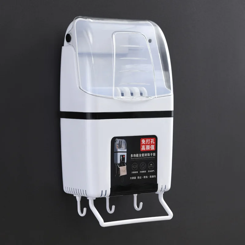 Kitchen Accessories Cocina Chopstick Holder Cuisine Ultraviolet Disinfection Air-drying Dust-proof Chopstick Cage Tableware Box
Kitchen Accessories Cocina Chopstick Holder Cuisine Ultraviolet Disinfection Air-drying Dust-proof Chopstick Cage Tableware Box