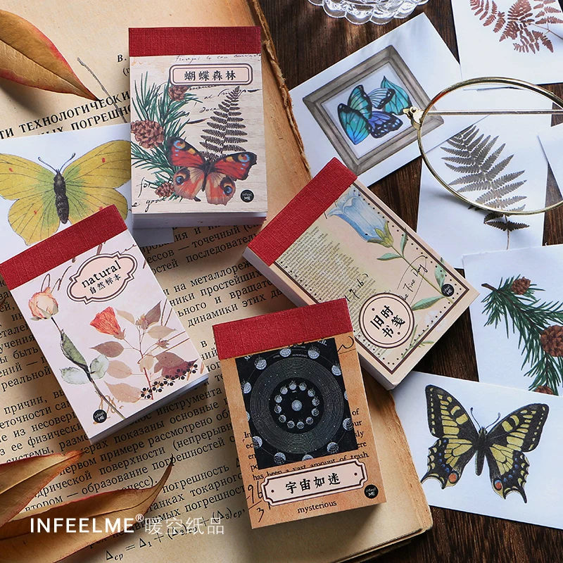 50 pcs/lot Vintage INS Sticker Butterfly Plant Universe Stickers Decorative journaling Labels Scrapbooking Stationery Sticker
50 pcs/lot Vintage INS Sticker Butterfly Plant Universe Stickers Decorative journaling Labels Scrapbooking Stationery Sticker