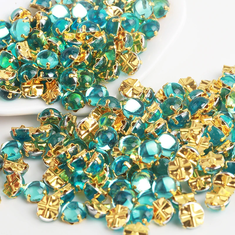 RESEN New Arrival 8mm Sewing Pearl Beads Flatback Gold Claw Colorful Sew On Half Pearls For Garment Accessories
RESEN New Arrival 8mm Sewing Pearl Beads Flatback Gold Claw Colorful Sew On Half Pearls For Garment Accessories