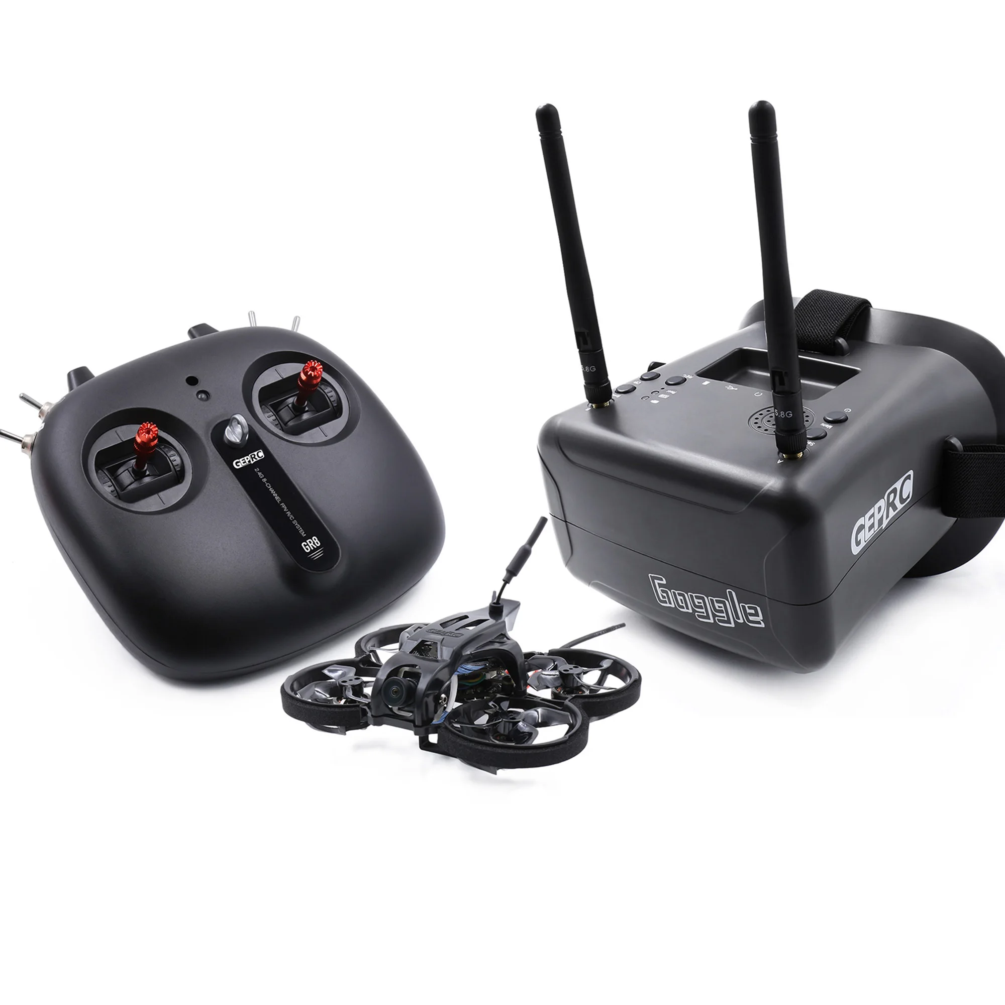 GEPRC TinyGO 4K FPV Whoop RTF GEP-12A-F4 200mW Caddx Loris 4K GR1102 10000KV 79mm Drone GR8 Remote Controller 4.3inch Goggles
GEPRC TinyGO 4K FPV Whoop RTF GEP-12A-F4 200mW Caddx Loris 4K GR1102 10000KV 79mm Drone GR8 Remote Controller 4.3inch Goggles