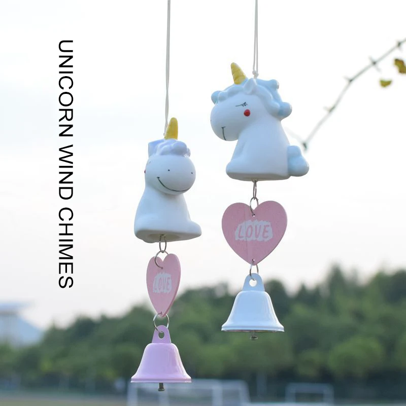 Unicorn Cartoon Pendant Ceramics Windbell Home Garden Hanging Bells Art Crafts Decor Ornaments For Home Party Xmas Items
Unicorn Cartoon Pendant Ceramics Windbell Home Garden Hanging Bells Art Crafts Decor Ornaments For Home Party Xmas Items