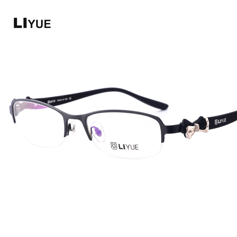 Fashion women's eyeglasses frames Optical Glasses Frame Women Half Metal female eyewear Myopia Prescription glasses Spectacles
Fashion women's eyeglasses frames Optical Glasses Frame Women Half Metal female eyewear Myopia Prescription glasses Spectacles