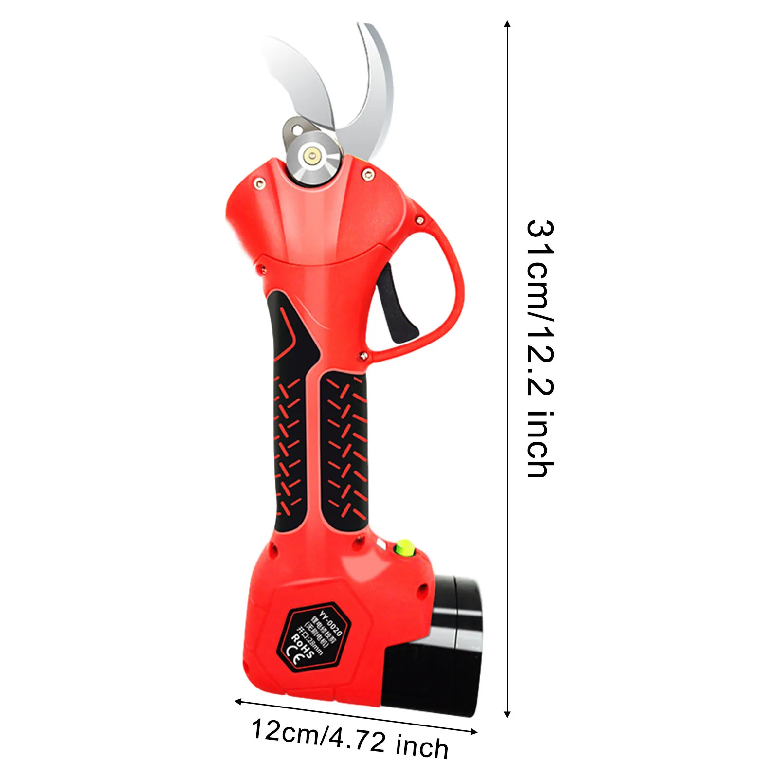 16.8V 2Ah Handheld Pruning Shear Cordless 28mm Cutting Diameter Professional Electric Pruning Shears With Two Lithium Batteries
16.8V 2Ah Handheld Pruning Shear Cordless 28mm Cutting Diameter Professional Electric Pruning Shears With Two Lithium Batteries