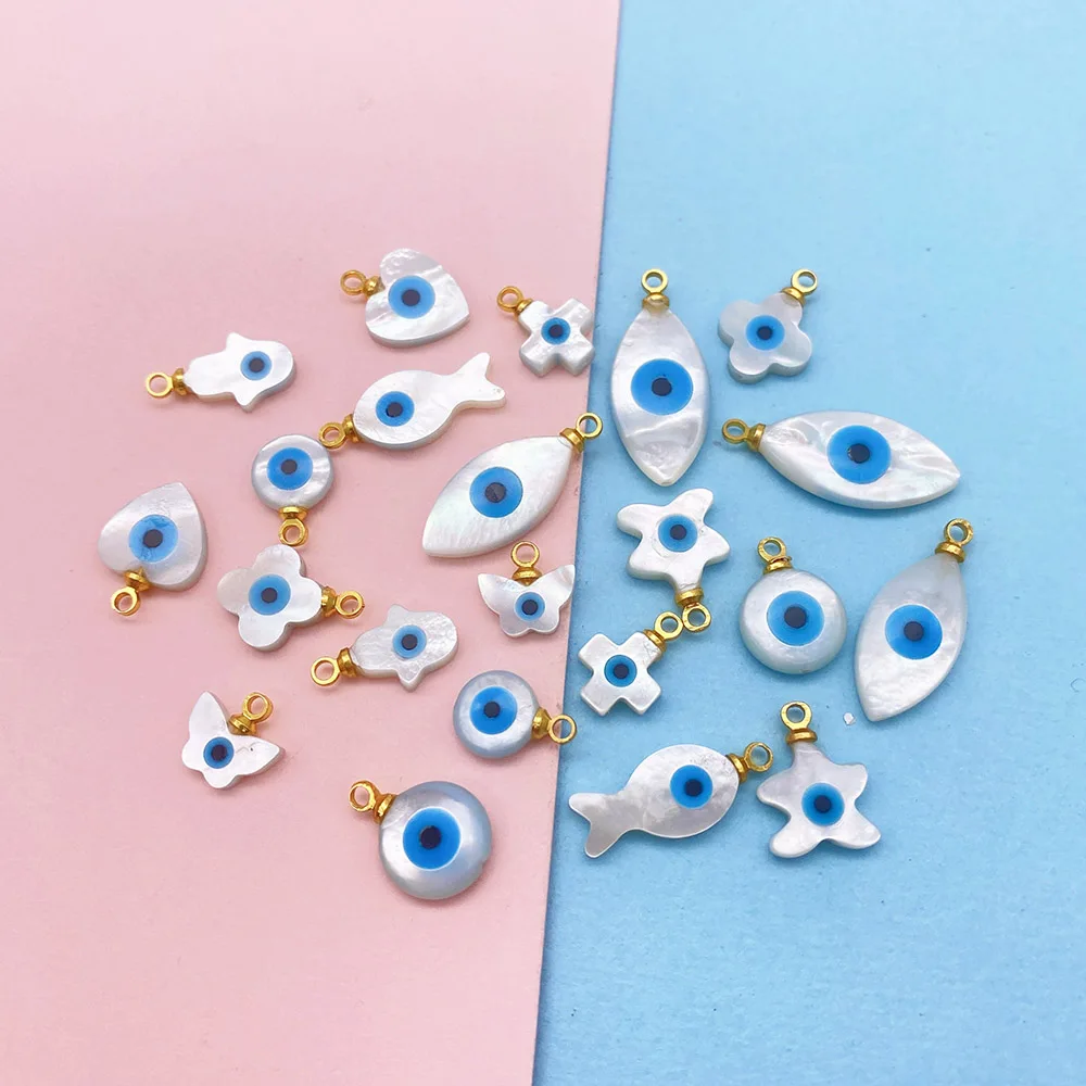 Natural White Butterfly Shell Pendant Devil's Eye Charm Jewelry Making DIY Bracelet Necklace Earring Pendant Jewelry Accessories
Natural White Butterfly Shell Pendant Devil's Eye Charm Jewelry Making DIY Bracelet Necklace Earring Pendant Jewelry Accessories