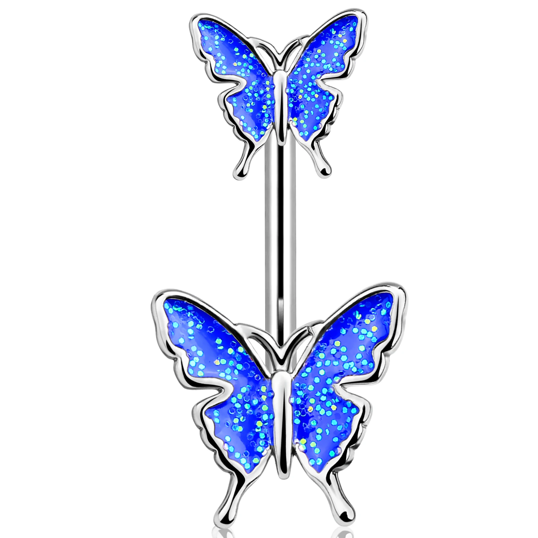 BODY PUNK Navel Piercings 316L Stainess Steel Crystal Butterfly Belly Button Rings Sexy Jewelry
BODY PUNK Navel Piercings 316L Stainess Steel Crystal Butterfly Belly Button Rings Sexy Jewelry