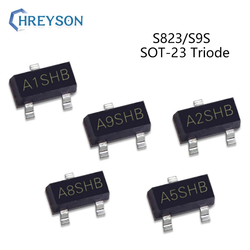 

50Pcs SMD N Channel MOSFET IC Triode SI2308 A8SHB SI2301 A1SHB SS8050 Y1 SS8550 Y2 SI2333 SI2366DS-T1-GE3 Transistor SOT-23