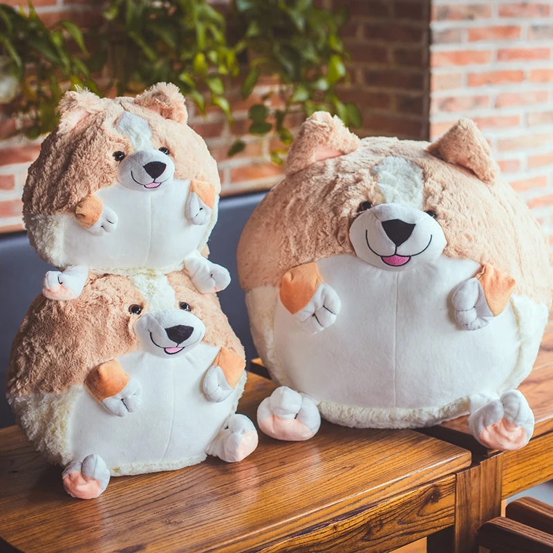 New cute ball-shaped short-legged corgi plush toy puppy dog doll doll doll doll bed sleeping pillow living room study decoration
New cute ball-shaped short-legged corgi plush toy puppy dog doll doll doll doll bed sleeping pillow living room study decoration