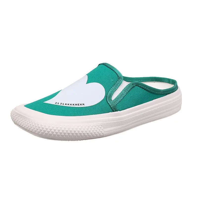 Fashion Women's Sandals Love half slippers female summer new casual and comfortable flat sole shoes one pedal canvas shoes
Fashion Women's Sandals Love half slippers female summer new casual and comfortable flat sole shoes one pedal canvas shoes