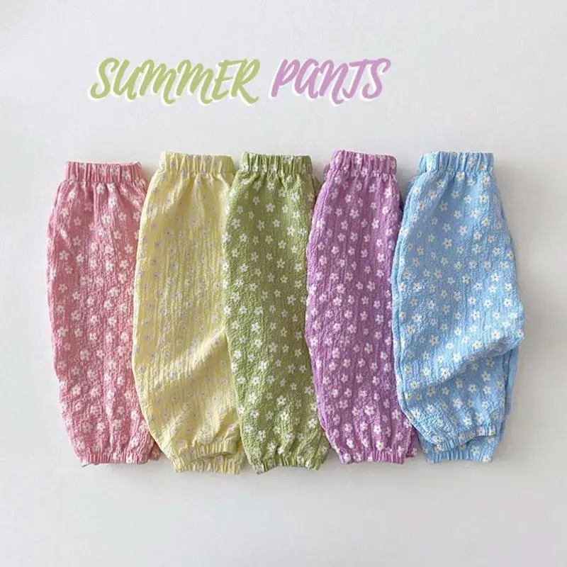 Новинка весенне-летняя детская одежда свободные тонкие хлопковые штаны для девочек с цветочным принтом повседневные шаровары для девочек
Новинка весенне-летняя детская одежда свободные тонкие хлопковые штаны для девочек с цветочным принтом повседневные шаровары для девочек