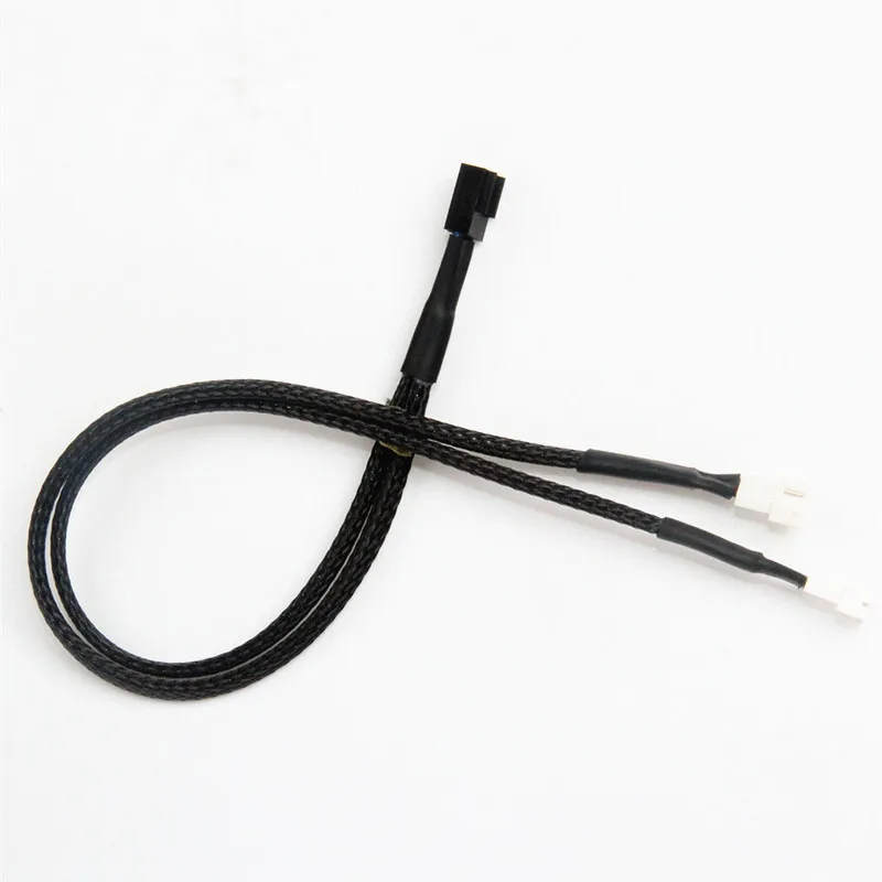 Angitu CPU 4-Pin PWM 3+1 Fan To Dual Graphics carte graphique 4pin GPU Fan Splitter Adapter Cable Black Sleeved
Angitu CPU 4-Pin PWM 3+1 Fan To Dual Graphics carte graphique 4pin GPU Fan Splitter Adapter Cable Black Sleeved