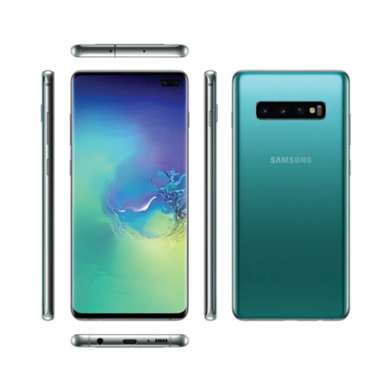 Samsung Galaxy S10 + g975U/U1 плюс 8 Гб оперативной памяти 512 ГБ ROM мобильный телефон Snapdragon 855 Octa