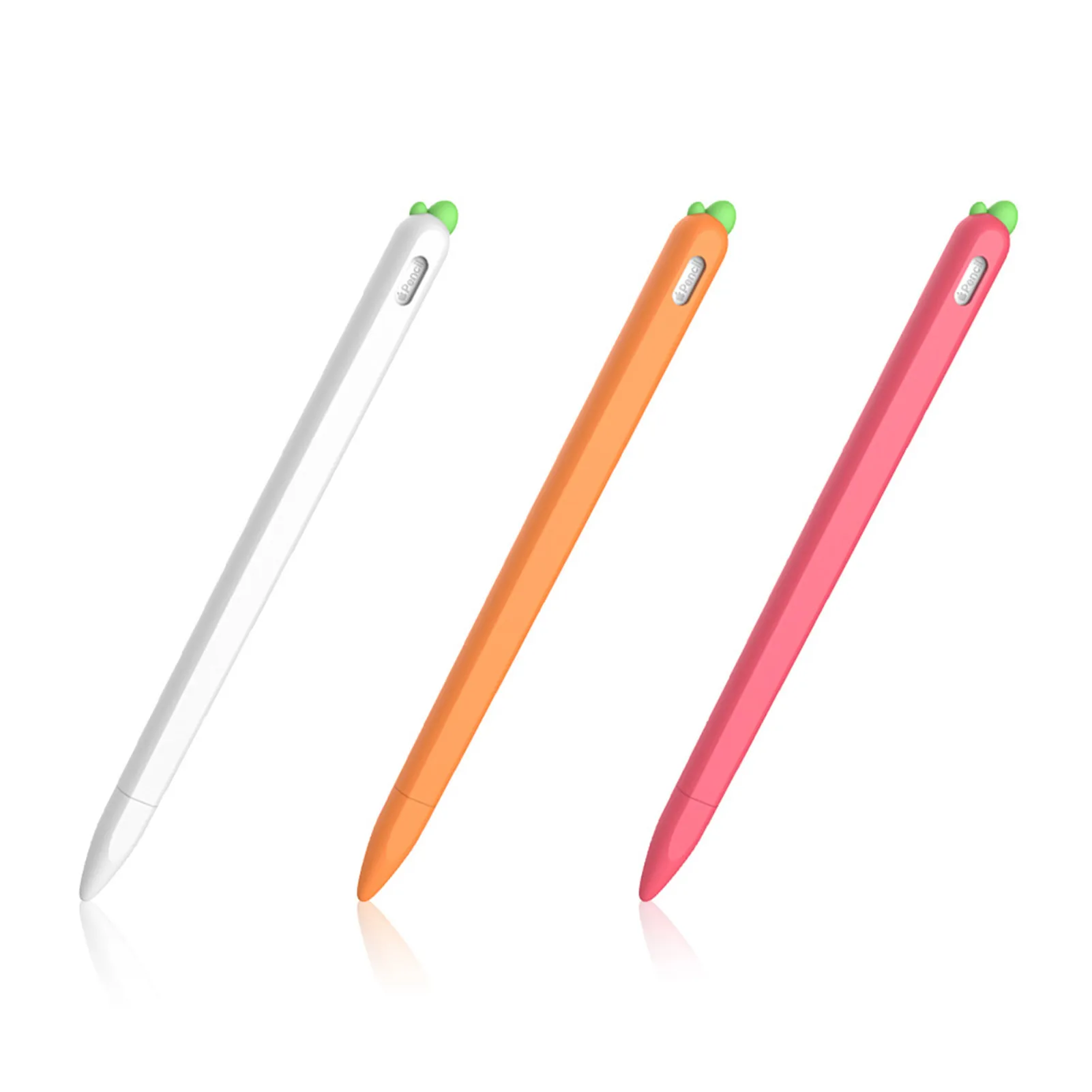 Милый силиконовый пенал с морковкой для Apple Pencil 2/1, чехол для iPad, планшета, сенсорного стилуса, мультяшный защитный чехол
Милый силиконовый пенал с морковкой для Apple Pencil 2/1, чехол для iPad, планшета, сенсорного стилуса, мультяшный защитный чехол