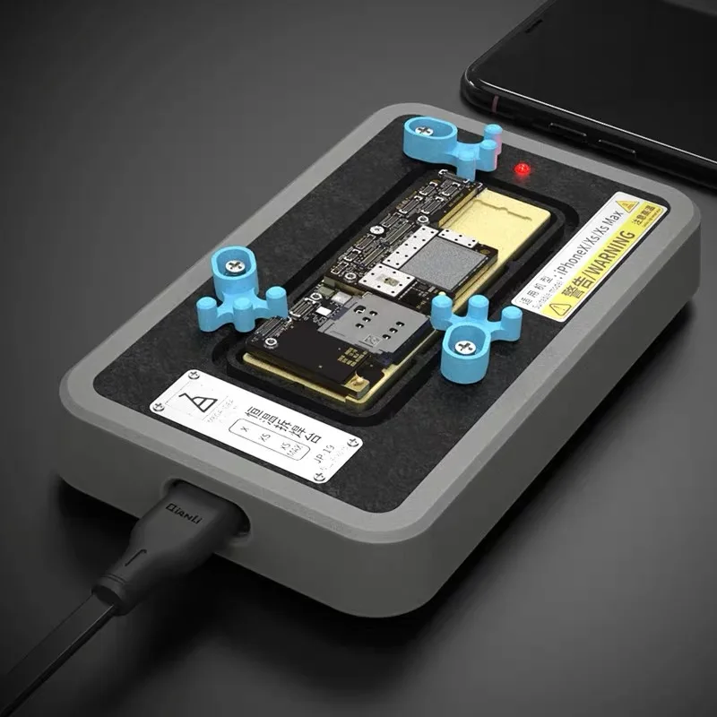 Constant temperature motherboard desoldering station layered heating Maintenance platform Glue Removing Fixture for iphone x xs |