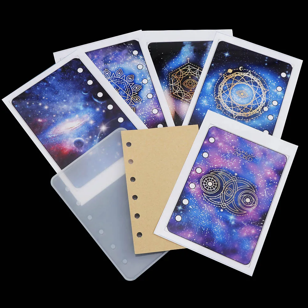 Handmade A7 Notebook Silicone Mold Universe Transparent Material Filling DIY Resin Book Mold Epoxy Silicone Mold
Handmade A7 Notebook Silicone Mold Universe Transparent Material Filling DIY Resin Book Mold Epoxy Silicone Mold