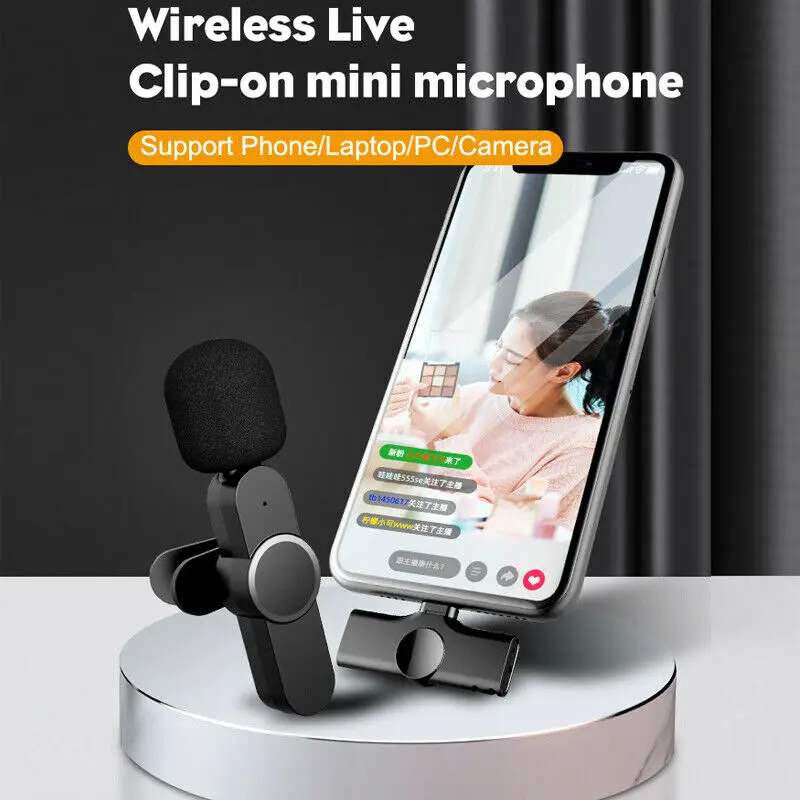 Wireless Lavalier Microphone Type-C Wireless Microphones And Receiver Lapel Mic On For Short Video Microphone For Android Phone
Wireless Lavalier Microphone Type-C Wireless Microphones And Receiver Lapel Mic On For Short Video Microphone For Android Phone