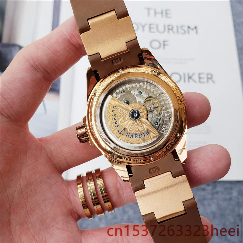 Ulysse Nardin watch men's skeleton automatic mechanical AAA watch gold skeleton retro men's women watch quartz watch
Ulysse Nardin watch men's skeleton automatic mechanical AAA watch gold skeleton retro men's women watch quartz watch