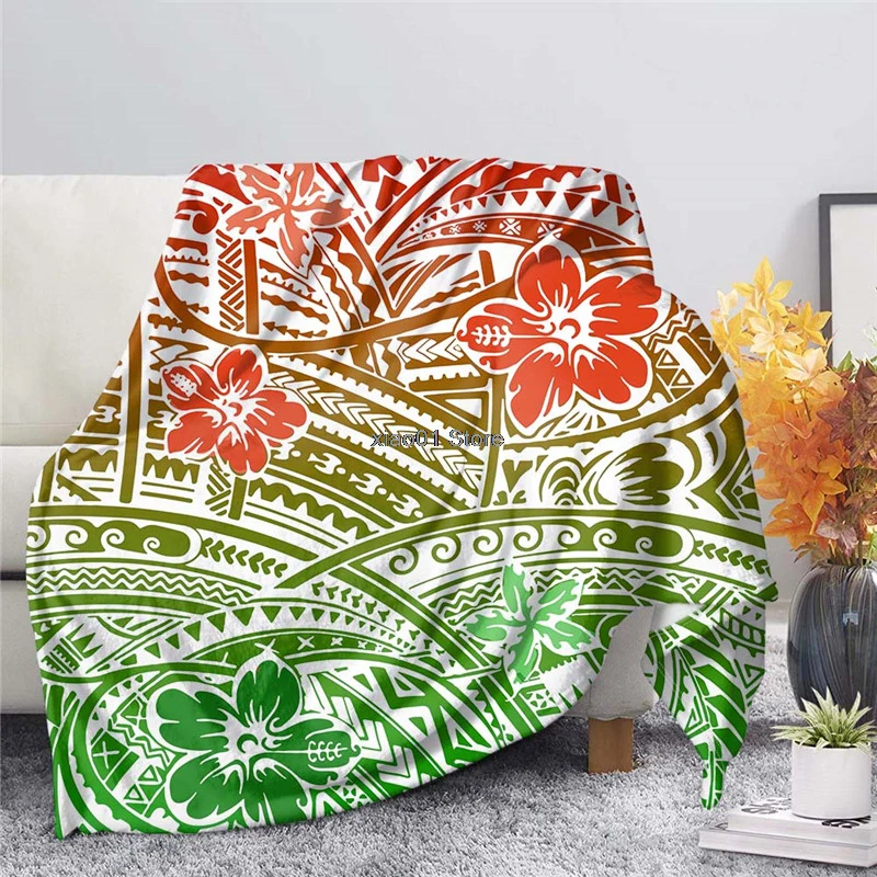 Hawaiian Polynesian Tribal Plumeria Hibiscus Flower Design Soft Warm Fleece Blanket Premium Bedroom Throw Blanket
Hawaiian Polynesian Tribal Plumeria Hibiscus Flower Design Soft Warm Fleece Blanket Premium Bedroom Throw Blanket