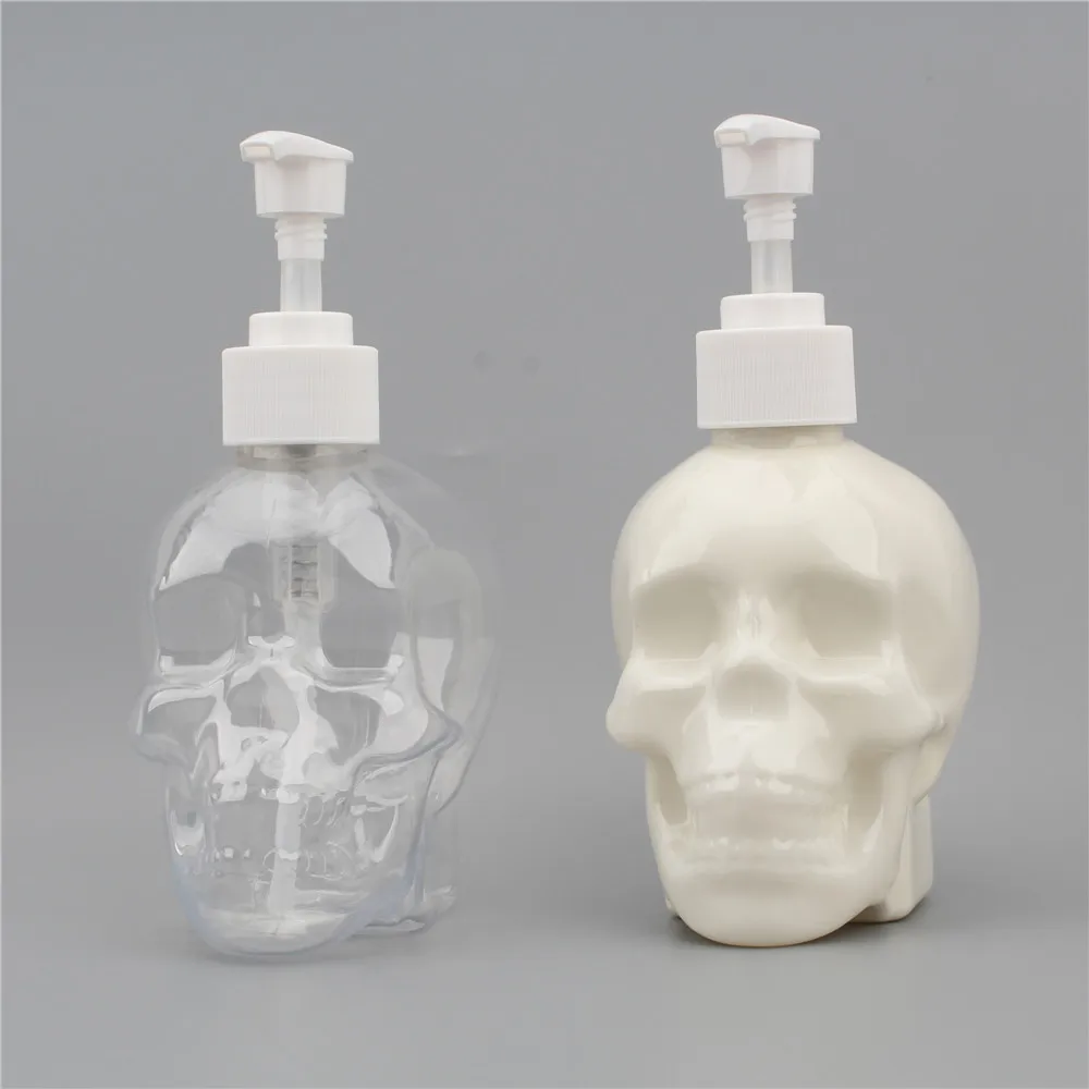 Creative Skull Bathroom Liquid Soap Dispenser 350ml Hand Soap Transparent Bottle Shower Gel Shampoo Fillable Bottle
Creative Skull Bathroom Liquid Soap Dispenser 350ml Hand Soap Transparent Bottle Shower Gel Shampoo Fillable Bottle