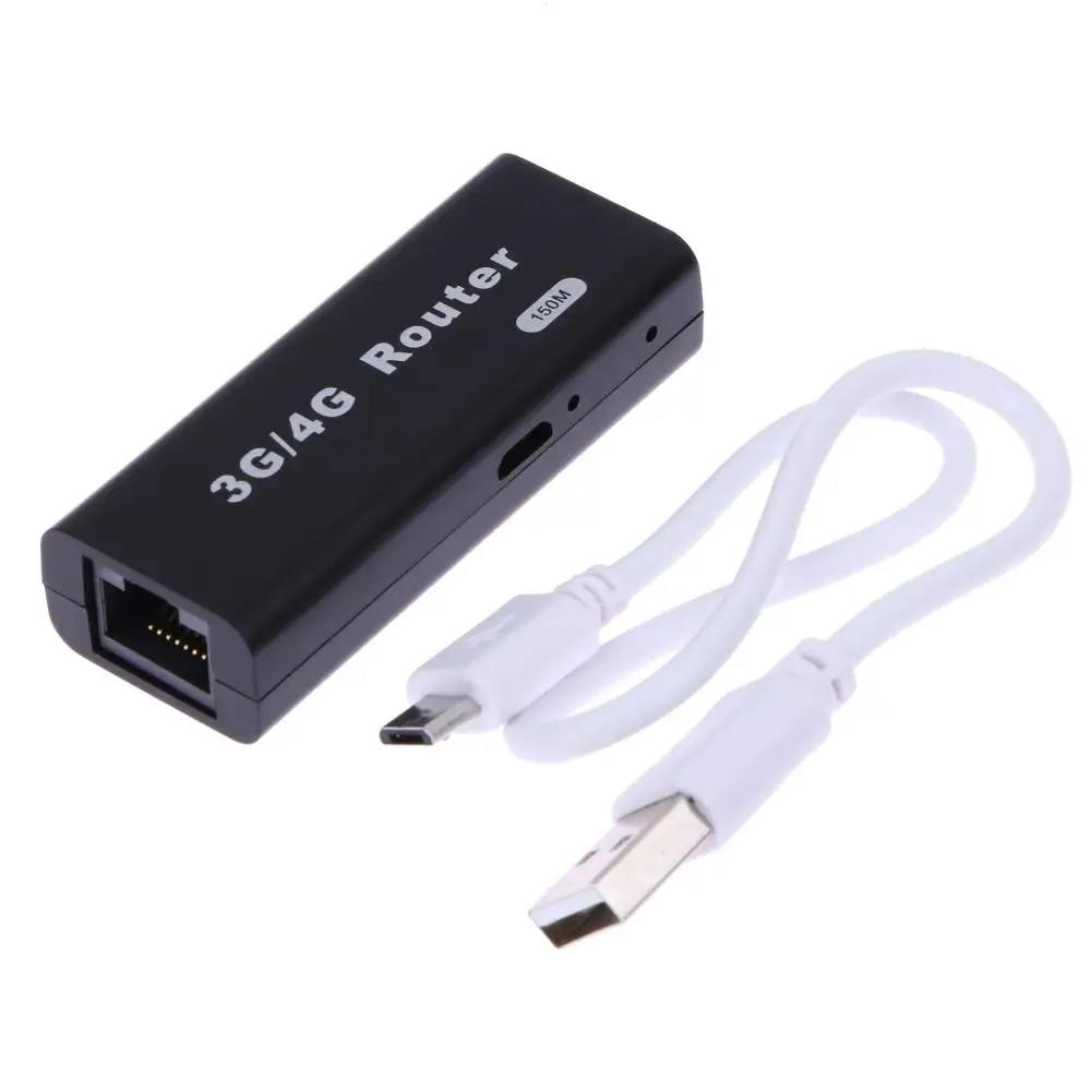 Portable Mini 3G/4G WiFi Wlan Hotspot AP Client 150Mbps RJ45 USB Wireless Router For Mac iOS Windows Linux Android High Quilty
Portable Mini 3G/4G WiFi Wlan Hotspot AP Client 150Mbps RJ45 USB Wireless Router For Mac iOS Windows Linux Android High Quilty