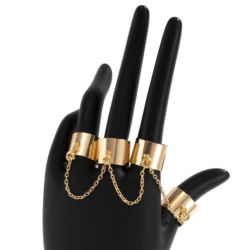 2021 NewIns Punk Hip Hop Fashion Geometric Metal Trend Chain Ring Man Woman Simple Neutral Street Jewelry Gift
2021 NewIns Punk Hip Hop Fashion Geometric Metal Trend Chain Ring Man Woman Simple Neutral Street Jewelry Gift