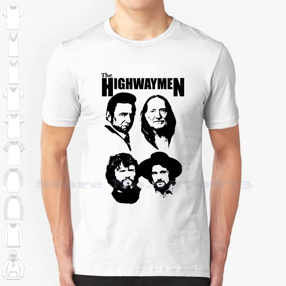Outlaw Country Super Group-черный трафарет-2, модная футболка с модным дизайном, футболка Outlaw Country, Джонни Вилли Highwaymen, классика
Outlaw Country Super Group-черный трафарет-2, модная футболка с модным дизайном, футболка Outlaw Country, Джонни Вилли Highwaymen, классика