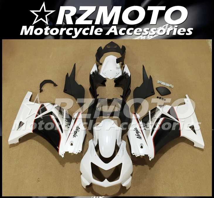 OEM quality Injection New fairings kit for Kawasaki 2008-2014 Ninja 250R ZX250 ABS plastic fairing kits EX250 08-14 Nice white
OEM quality Injection New fairings kit for Kawasaki 2008-2014 Ninja 250R ZX250 ABS plastic fairing kits EX250 08-14 Nice white