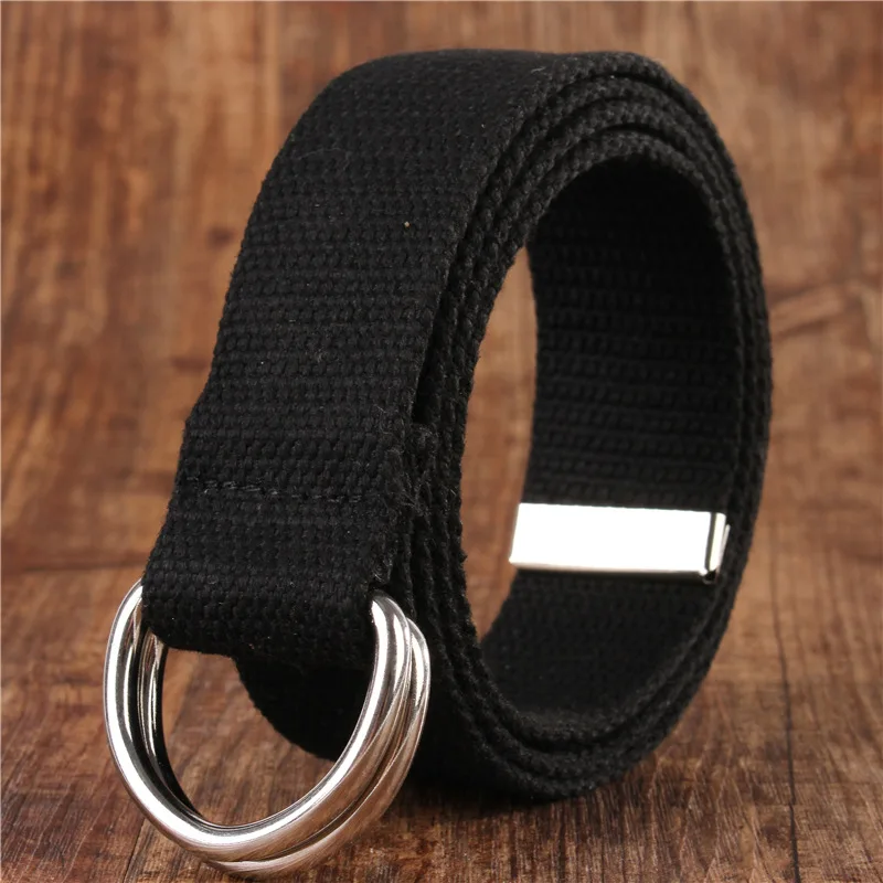 Fashion Men's and women's belts Double-Loop Canvas Belts Couple Models Lazy Belts Casual All-Match Jeans Accessories Lassie Belt
Fashion Men's and women's belts Double-Loop Canvas Belts Couple Models Lazy Belts Casual All-Match Jeans Accessories Lassie Belt