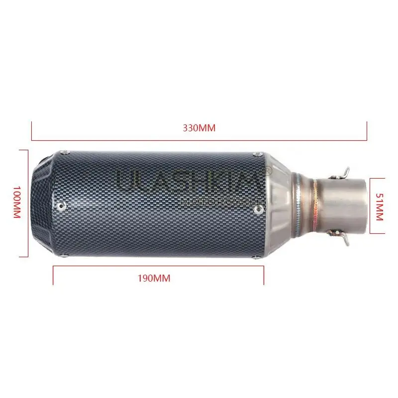 Motorcycle Full Exhaust System Muffler Escape Slip On For YAMAHA XG250 XT250 Modified Contact Middle Pipe Adapter Connect
Motorcycle Full Exhaust System Muffler Escape Slip On For YAMAHA XG250 XT250 Modified Contact Middle Pipe Adapter Connect