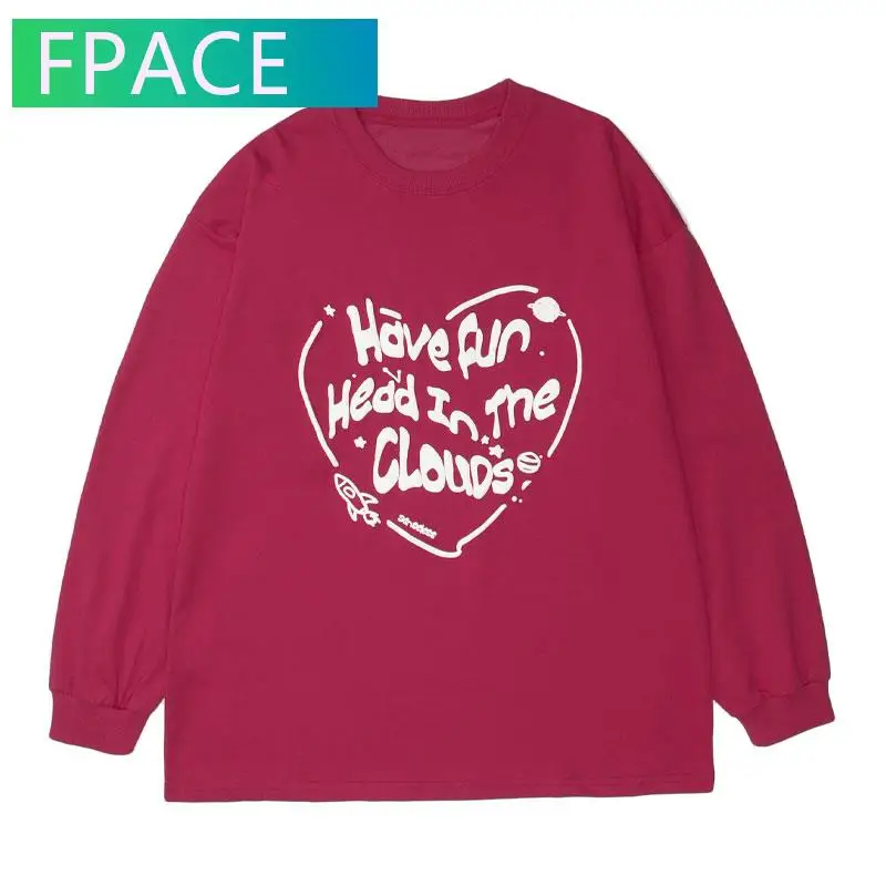 FPACE T-Shirt Harajuku Graffiti Letter Print Tees Shirts Streetwear Hip Hop Men Fashion Cotton Long Sleeve Loose Tshirts Tops
FPACE T-Shirt Harajuku Graffiti Letter Print Tees Shirts Streetwear Hip Hop Men Fashion Cotton Long Sleeve Loose Tshirts Tops