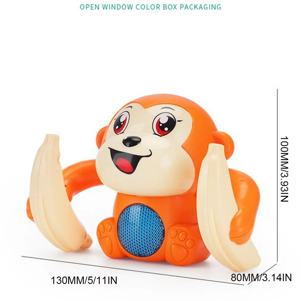 Baby Toys Electric Tumbling Monkey Light Music Puzzle Sound Tipping Monkey Kids Toys Early Educational Toys For Children Gifts
Baby Toys Electric Tumbling Monkey Light Music Puzzle Sound Tipping Monkey Kids Toys Early Educational Toys For Children Gifts