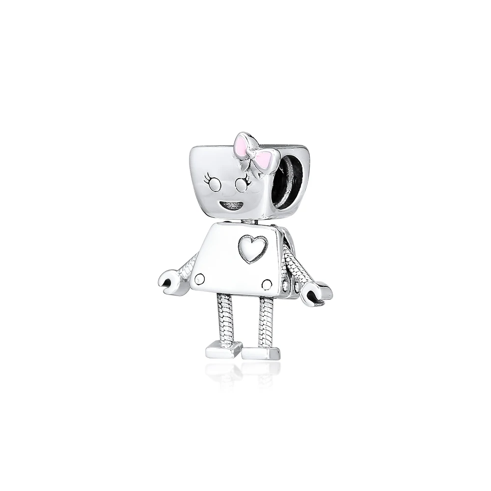 Мода 925 пробы серебро Bella Bot Серьги Подвески подходят к оригиналу Pandora браслет