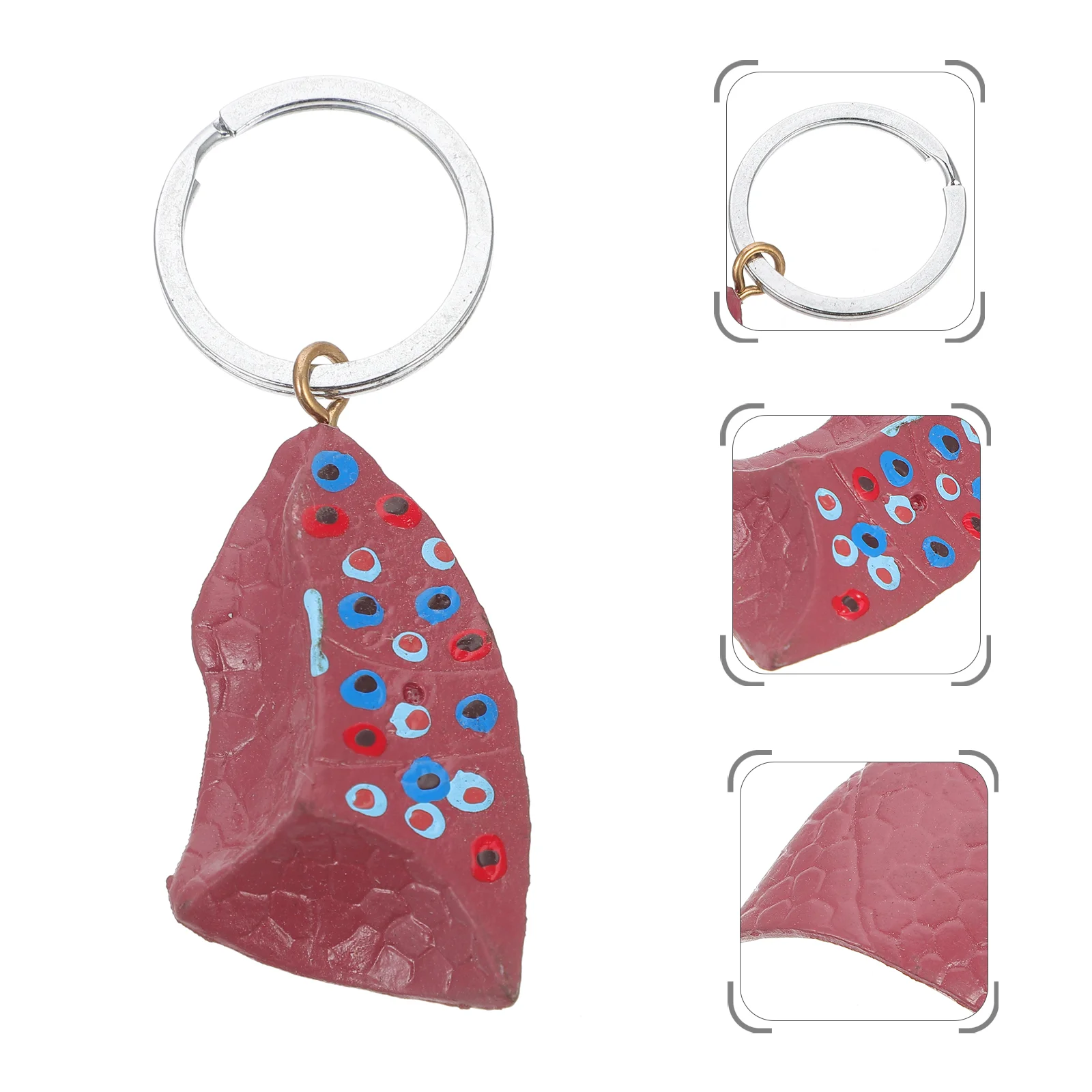 Simulation Lung Key Chain Specimen Key Chain Pendant Backpack Pendant
Simulation Lung Key Chain Specimen Key Chain Pendant Backpack Pendant