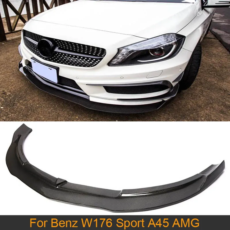 Carbon Fiber Front Bumper Lip Spoiler For Mercedes Benz A Class W176 A180 A200 A260 A45 AMG 2013-2016 Car Front Lip Chin FRP
Carbon Fiber Front Bumper Lip Spoiler For Mercedes Benz A Class W176 A180 A200 A260 A45 AMG 2013-2016 Car Front Lip Chin FRP