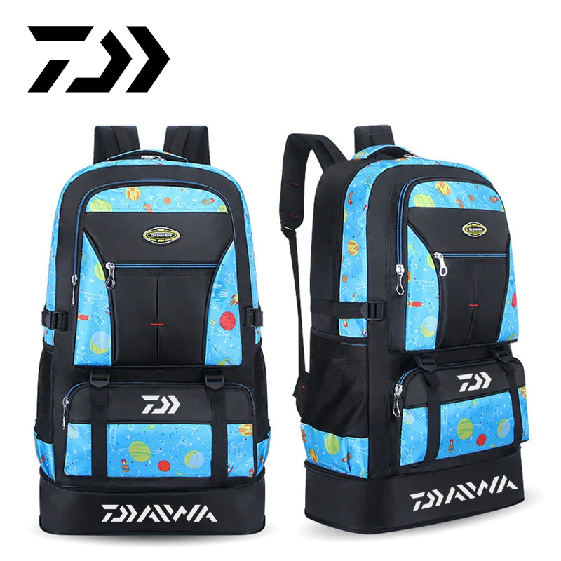 2020 Daiwa Men for Women Fishing Backpack 56-75L Fishing Toolkit Cmaping Hiking Bag Travel Outdoor Fishing Multi-pocket Backpack
2020 Daiwa Men for Women Fishing Backpack 56-75L Fishing Toolkit Cmaping Hiking Bag Travel Outdoor Fishing Multi-pocket Backpack
