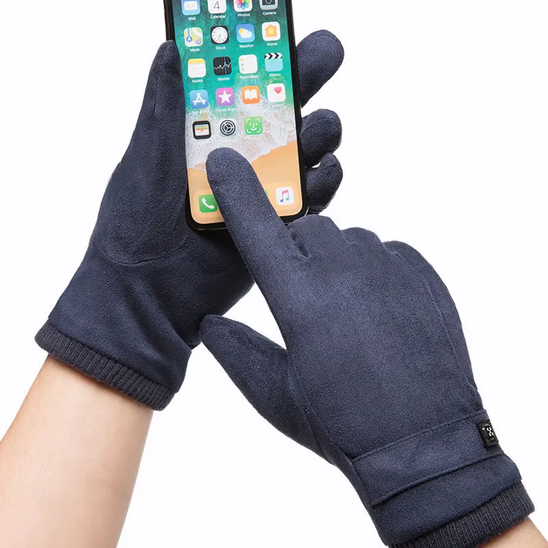 Suede Men's Waterproof Touch Screen Plus Velvet Autumn Winter Non-slip Outdoor Bicycle Riding Warm Glove Touch Screen Windproof
Suede Men's Waterproof Touch Screen Plus Velvet Autumn Winter Non-slip Outdoor Bicycle Riding Warm Glove Touch Screen Windproof